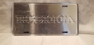 Motorsport Front License Plate